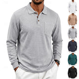 Otto | Verfijnd Poloshirt met Lange Mouwen